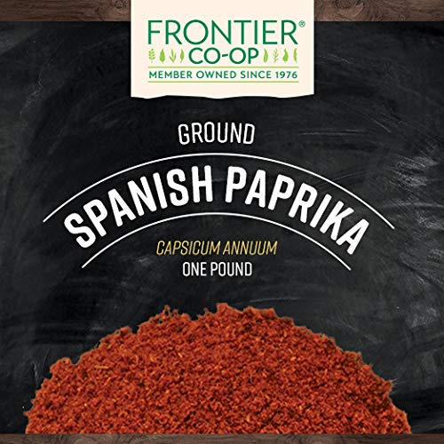 Frontier Co-Op Paprika, Spanish Ground, Kosher | 1 Lb. Bulk Bag | Capsicum Annuum L. #TOP1