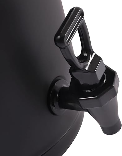 Miniatura 6 de SNKOURIN Dispensador de bebidas calientes, dispensador de bebidas aisladas de acero inoxidable de 2.3 galones, dispensador de bebidas calientes con