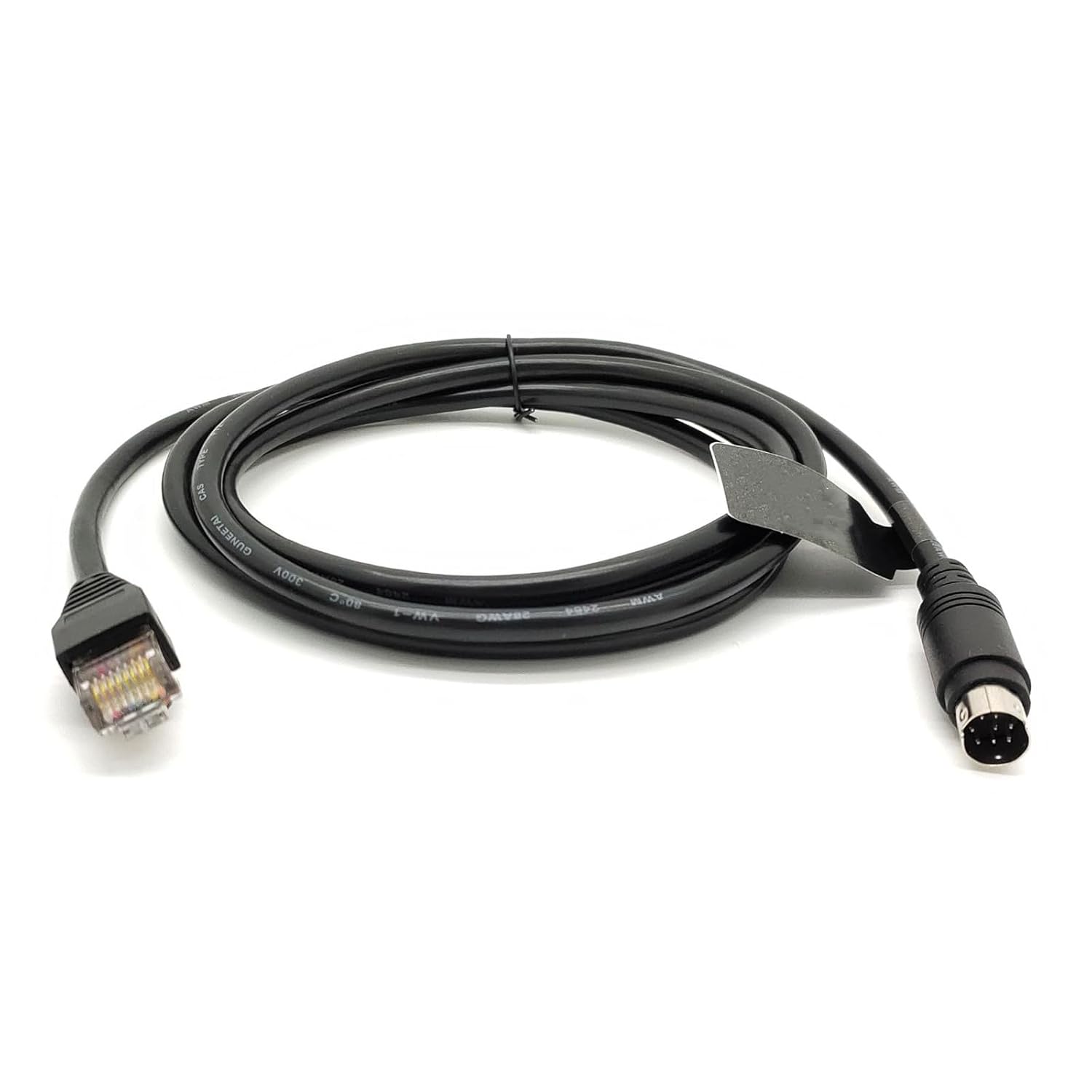 Din 8Pin to RJ45 RS232 Camera Control Cable for Cameras 1Meter