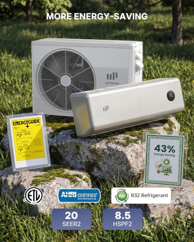 Image of Upstreman 18000 BTU Mini Split Air Conditioner /Heating System 230V