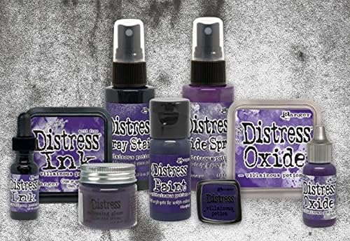 Ranger Ink - Tim Holtz - Distress Ink Kit - Villainous Potion Bundle with Enamel Pin