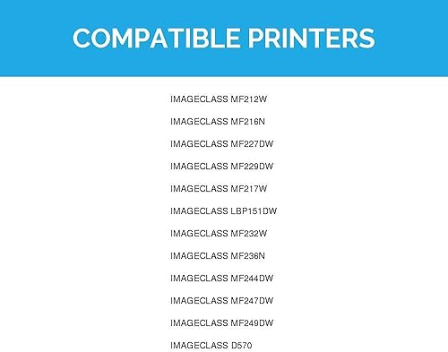 Miniatura 9 de LD Productos Sustituciones de cartucho de tóner compatibles para Canon 137 9435B001 (negro, paquete de 4) para ImageCLASS: D570 LBP151dw MF212w