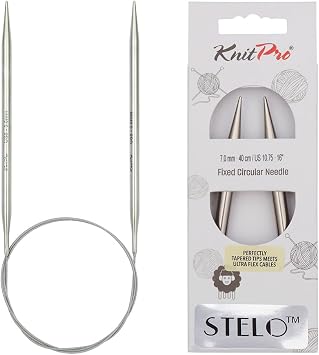 KnitPro Stelo Lace Circular Needles 24" 60cm | US Size 8 5mm