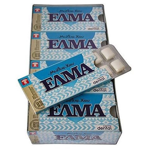 Elma Dental Chios Mastic Gum 12x10 Pieces / 12x14gr - From 100% Fresh Original Xios (Masticha or Mastixa) Cover