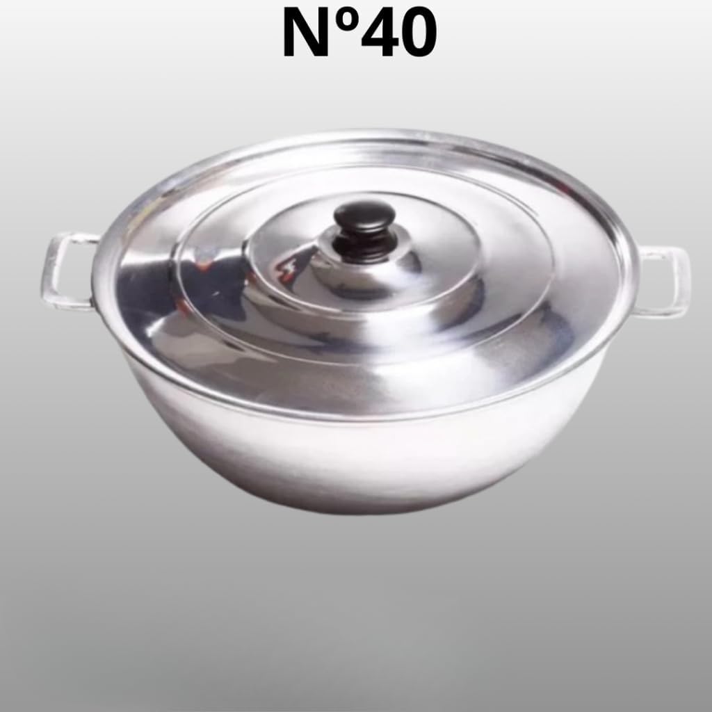 Tacho Grande Nº40 em Alumínio Fundido Grosso 12 Litros/LINHA... - imagem principal do produto