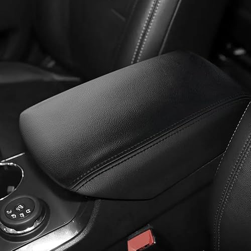 DEYTOP Funda para reposabrazos de consola para Ford Explorer 2011-2019, almohadilla Crusion para consola central 2019, 2017, 2017, 2016-2011
