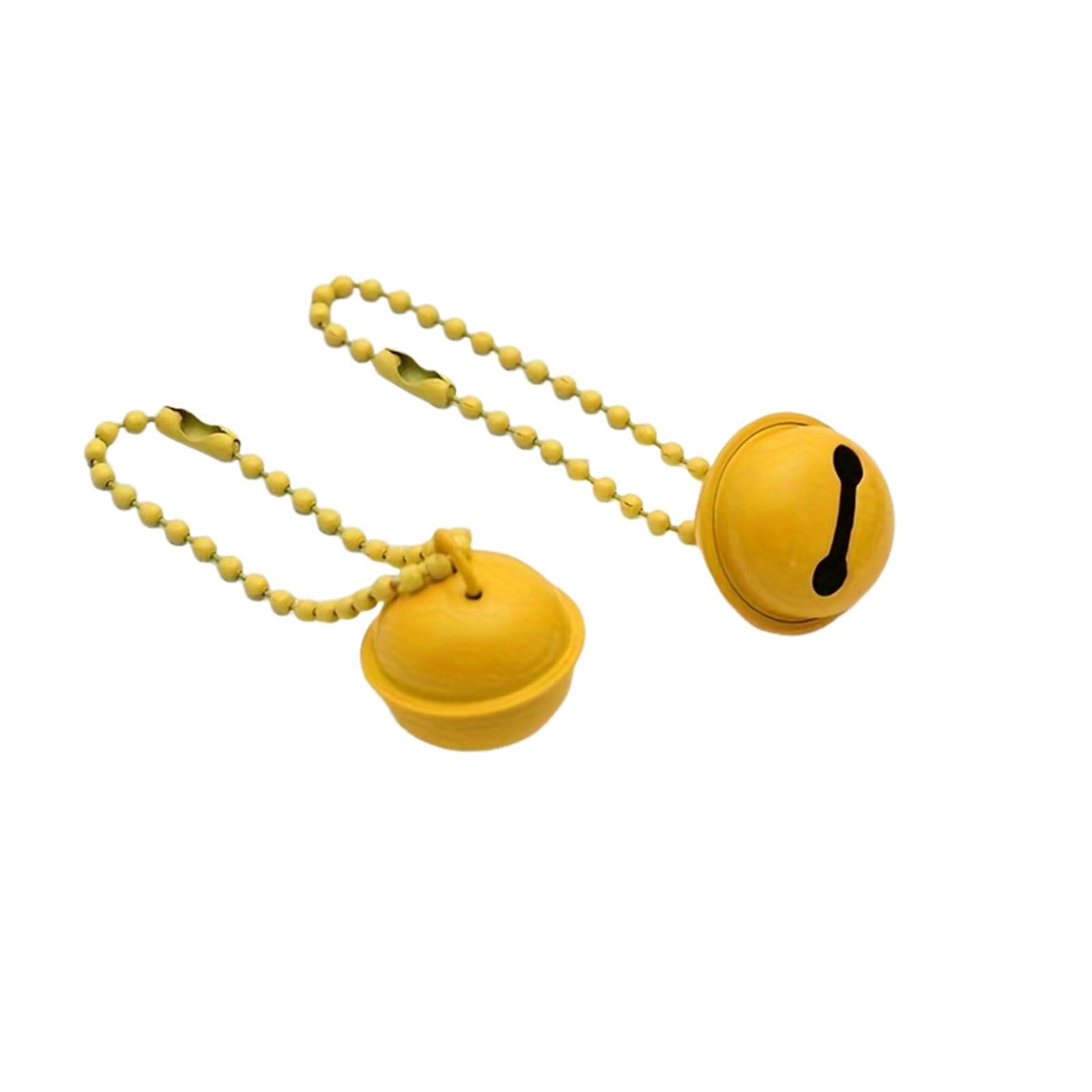 Christmas Bells 50pcs Bead Chain Bell Keychain Pendant Diy Colorful For Suitcase Box Bag for Christmas Decor