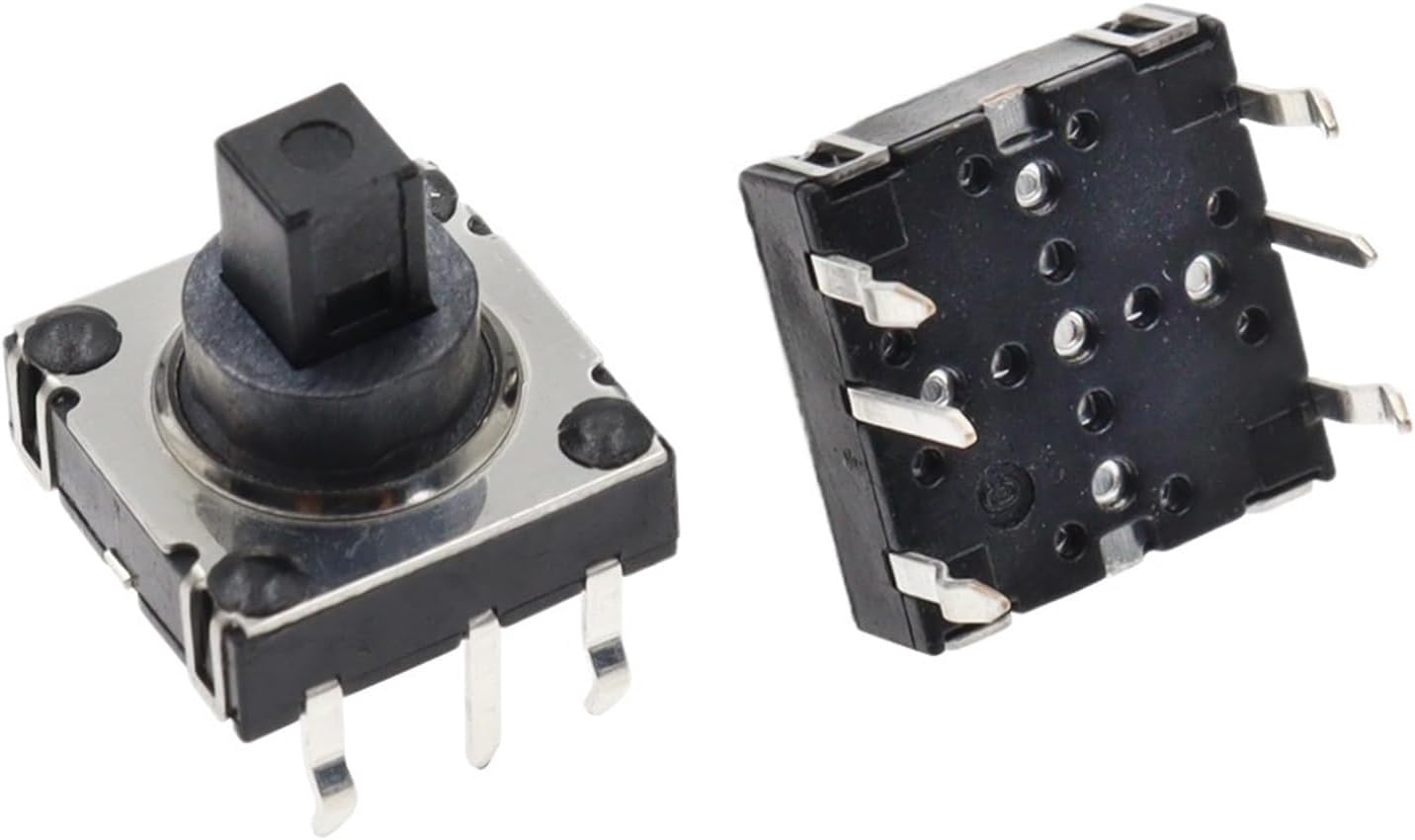 100PCS DIP 5 Five Way Switch Multi-Direction Switch Touch Reset Key 10 * 10 * 10 MM Pin Multi Direction