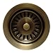 Kitchen Sink Extended Disposer Trim/Basket Strainer for Deep Fireclay Sinks