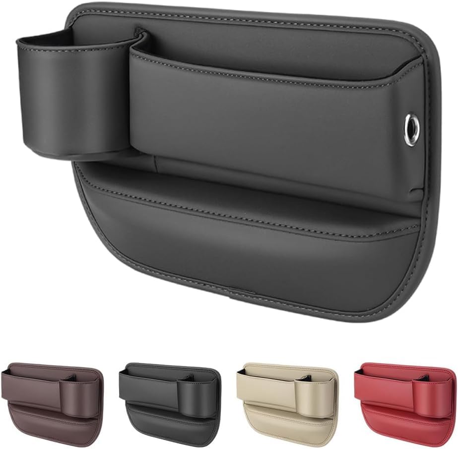 Caja organizadora para asiento de carro con portavasos miniatura 1