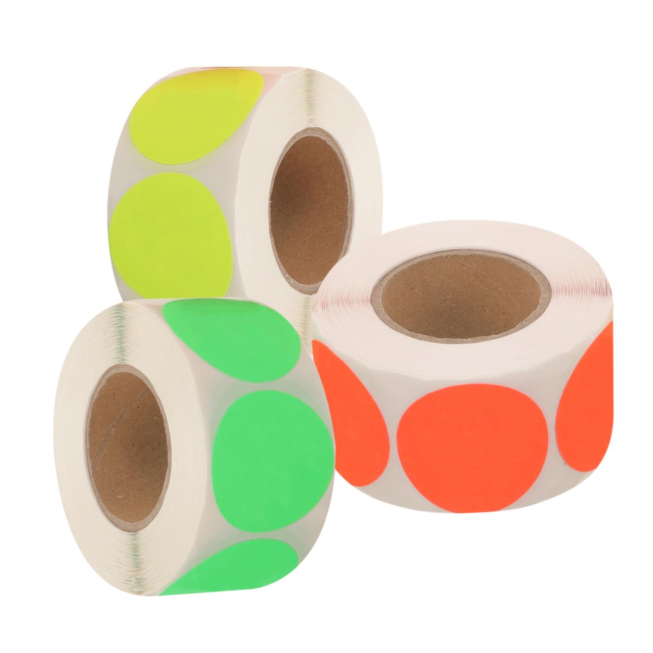 NUOBESTY 3 Rollos De Etiquetas De Control De Inventario De Servicio De Alimentos "Usar Primero" Adhesivo Permanente Etiquetas De Alimentos De Calidad De Restaurante Para Restaurante Rojo