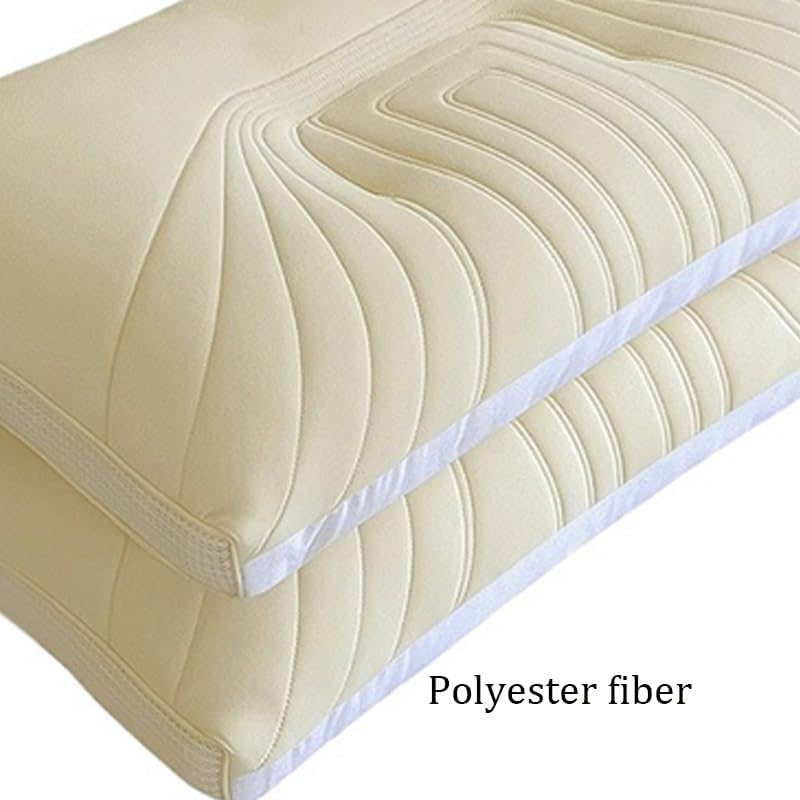 Soft Skin Friendly Adult Neck Protection Polyester Fiber Pair Pillows