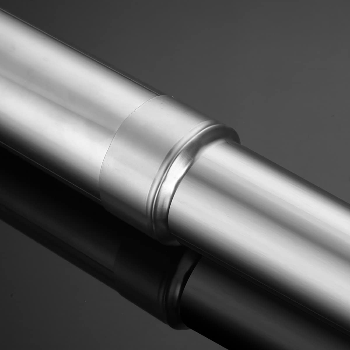 Riduttore per tubo della stufa da Ø 120 mm a Ø 100 mm, giunto di conversione riduttore per canna fumaria in acciaio inossidabile 304, riduzione del tubo di collegamento della canna fumaria resistent