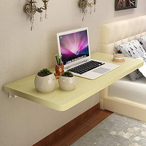 Heavy Duty Wall Mounted Folding Workbench for Dining Study Kitchen Space Saver Drop Leaf Dining Desk Laundry Bar Table