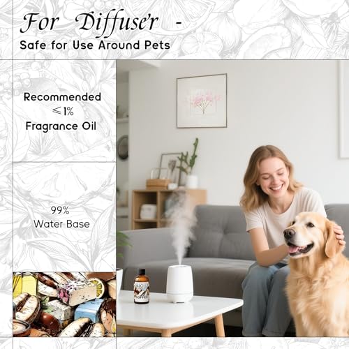 Image of HIQILI Coffee Fragrance Oil for Candle Making & Diffusers Use - 1 Fl Oz | for Scent Humidifier, Perfect for Soap, Body Scrubs & Perfume Making, New Car & Home - 30 ML