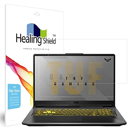 Muellery Healingshield �X�L���V�[���t���ی�t�B���� Screen Protector Light Oleophobic High Gloss Film Compatible with ASUS TUF Gaming F17 FX70