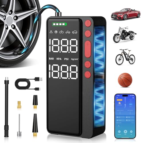 MATULSA Smart Tire Inflator Portable Air Compressor