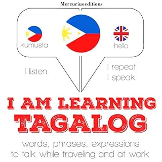 I am learning Tagalog Audiobook By J. M. Gardner cover art