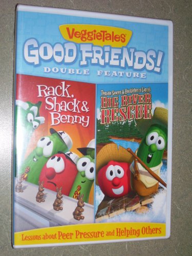 Veggie Tales Good Friends Double Feature; Rack, Shack & Benny & Big River Rescue