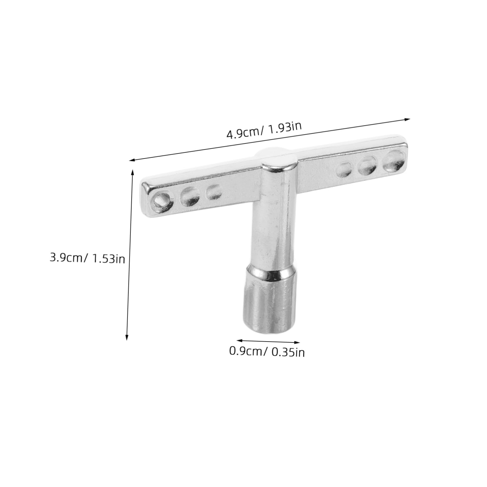 GOOHOCHY 5pcs Drum Tuner Key Drum Tuning Gauge Drum Wrench Tool for Drum Set Repair