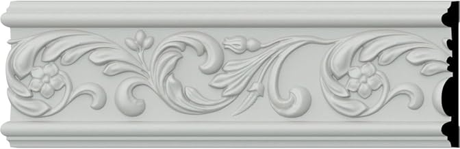 Sample - Endurathane Antonio Chair Rail, 5"H x 5/8"P x 12"L, (10 5/8"Repeat), Factory Primed