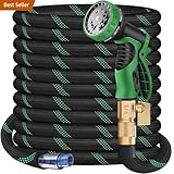100 ft Garden Hose - 2025 New Upgraded Flexible Water...