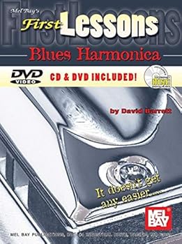 Paperback Mel Bay First Lessons Blues Harmonica Book
