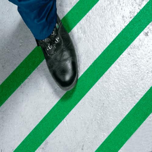 Fita Adesiva Antiderrapante 10 Metros Piso Escada Rampa Externo (Verde)