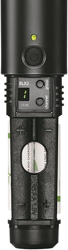 Miniatura 2 de Shure Transmisor de mano BLX2SM58 con cápsula de micrófono vocal SM58 - para uso con sistemas de micrófono inalámbrico BLX, receptor se vende por