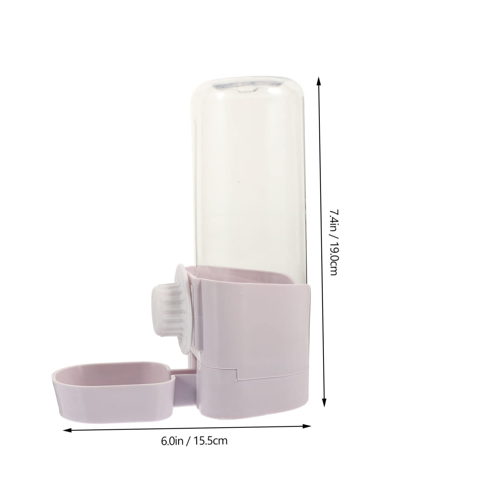 VANZACK 3pièces Bouteille Eau pour Animaux De Compagnie Abreuvoir Suspendu pour Rongeurs Lapins Et Hamsters Distributeur Automatique sans Fuite pour Cages Accessoire Pratique pour Petits