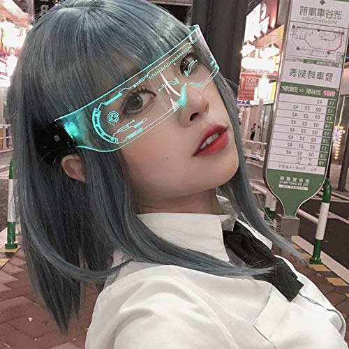 Funien Óculos Led,Óculos Fullcolor Glowling Led, 7 Cores Em Um Acendem Para Raves, Festivais, Divers