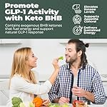 Organic Keto ACV Gummies Advanced Weight Loss - Gluten & Sugar Free Belly Fat Burner Apple Cider Vinegar Diet Supplement for Women Men (1000MG) - Image 2