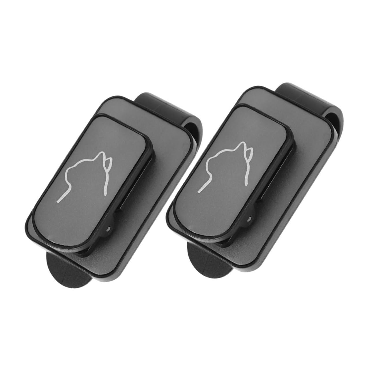 iplusmile 10pezzi Clip Porta Occhiali da Sole per Auto Supporto Visiera Design Elegante e Compatto e Carte Facile Installazione e Accesso Veloce