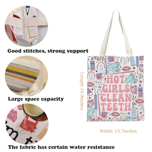 Bolso tote para dentistas y asistentes de higiene dental miniatura 2