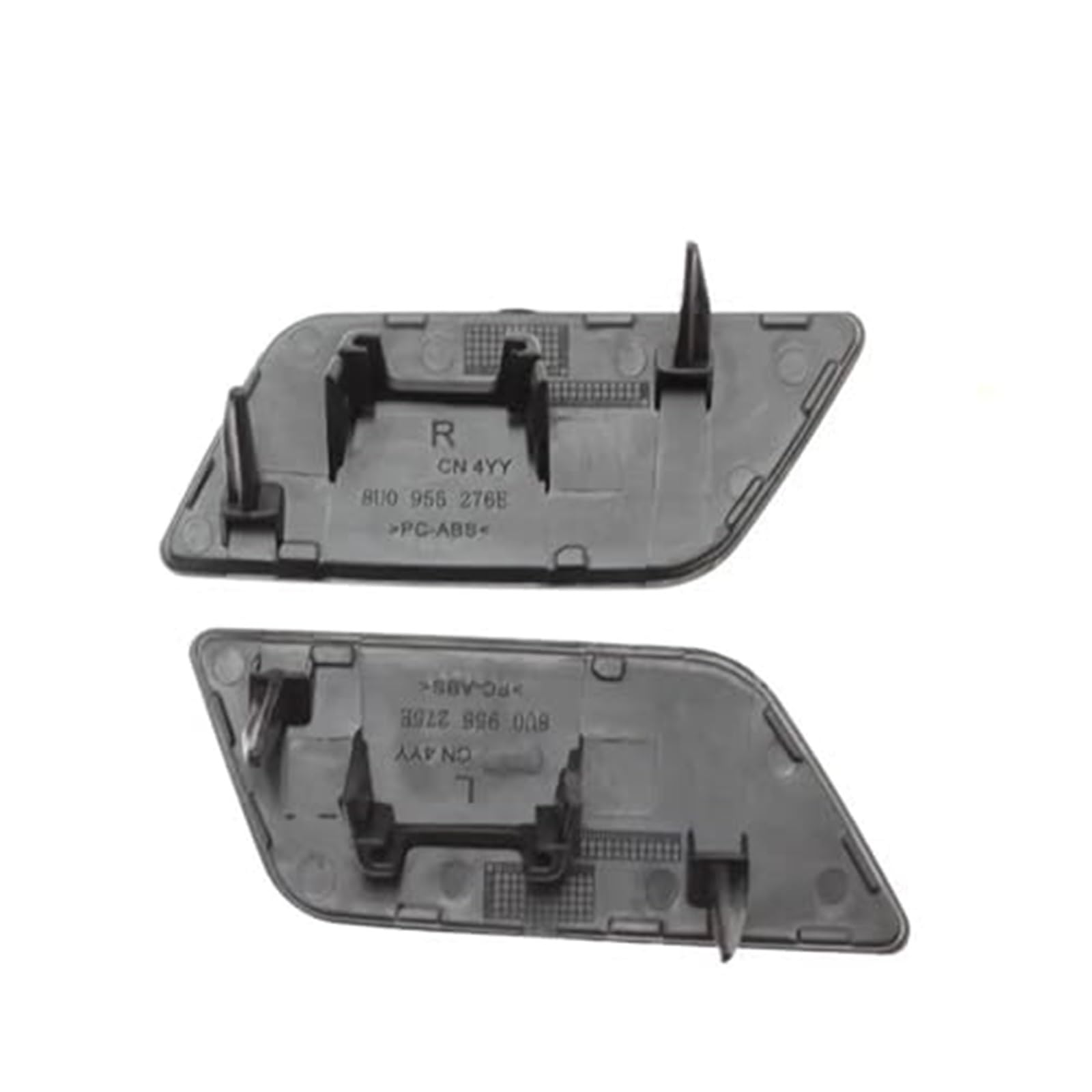 Paraurti anteriore Faro Lavafari Ugello Jet Cap Copertura 8U0955275 8U0955276 Gruppo tappo lavafari BLACK RIGHT