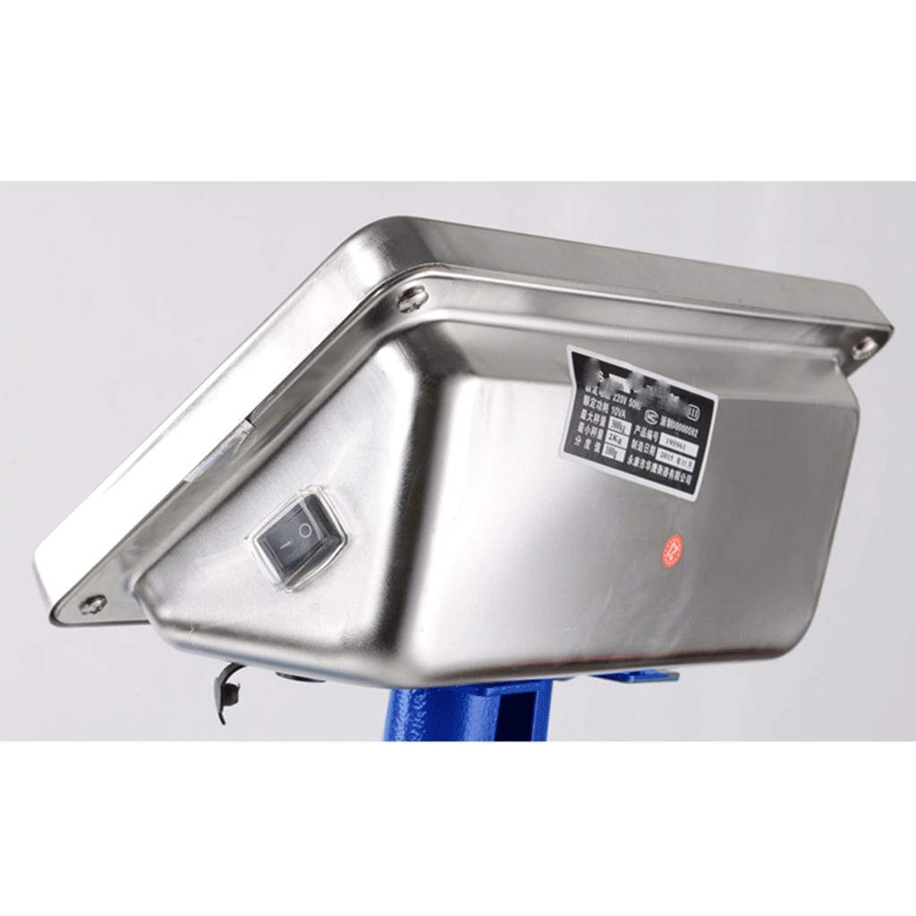 Báscula electrónica con sensor de alta precisión de 150 kg - Pantalla LED Básculas industriales grandes a prueba de agua Báscula de plataforma de valoración de tienda plegable Básculas de producción