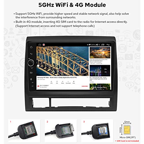 Joying Android 10.0 Stereo 9 Inch Car Radio For Toyota Tacoma 2005-2015 Touch Screen Head Unit Car In-Dash Navigation Gps Units #TOP5