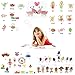Craft Finger Ink Pad 20 Colors, Craft Ink Pad Stamps Partner DIY Color, Rainbow Washable Stamp Pads Set for Rubber Stamps Partner Color Card Making and Kids DIY Scrapbooking, (Pack of 20)