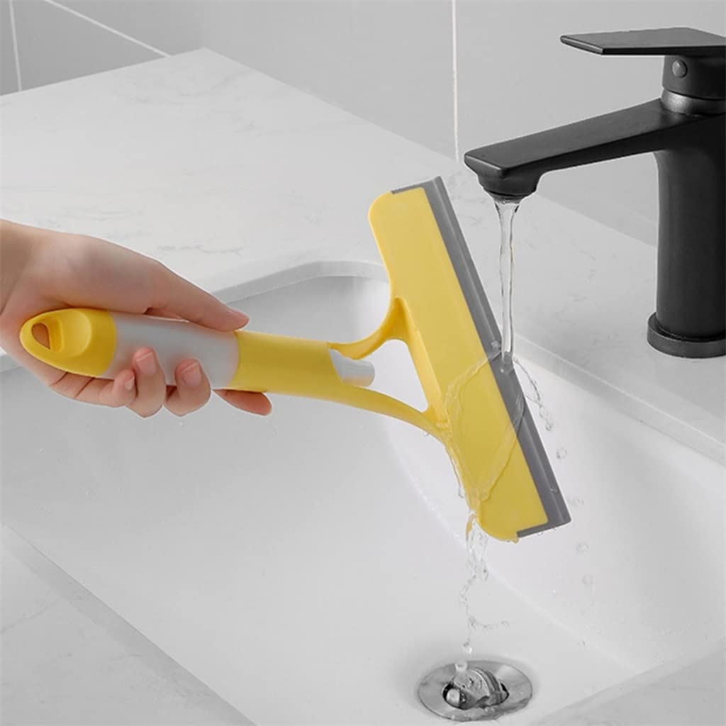 Limpiador De Vidrios, Toallita For Mampara Ducha, Raspador Baño Limpio, Utensilios Limpieza El Hogar(1-Pack)