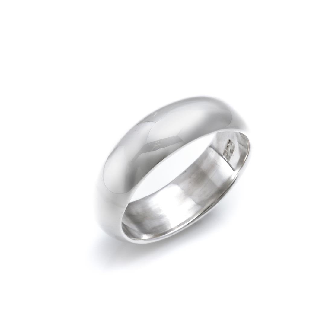 Bague en argent sterling 925 Silverly : alliance classique et élégante pour homme et femme - 8