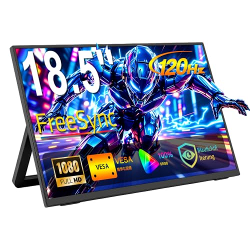 Tpsmtdis 18,5 Zoll 120Hz Portable Gaming Monitor 1080P – Ansicht 1