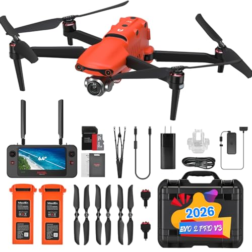 Autel EVO 2 Pro V3 Rugged Bundle with hard case and accessories