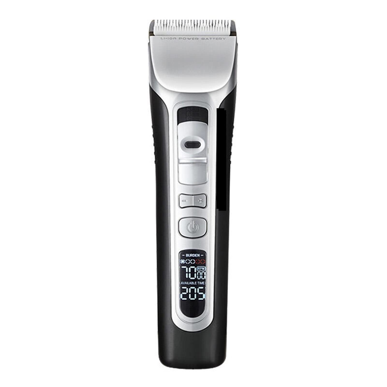 RomildaYuan Hair Trimmer Professional Electric Hair Trimmer 100V-240V Adult Men Hair Clipper LED Display with Charger Base Hair Care and Styling