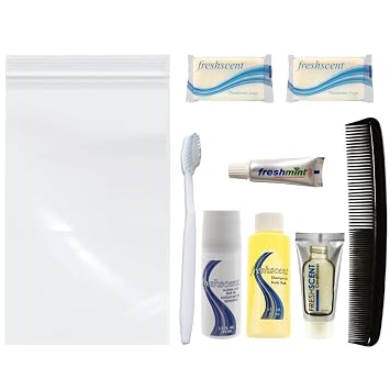 Personal Care Admissions Kit 8 Piece - Case of 50 Assembled Kits