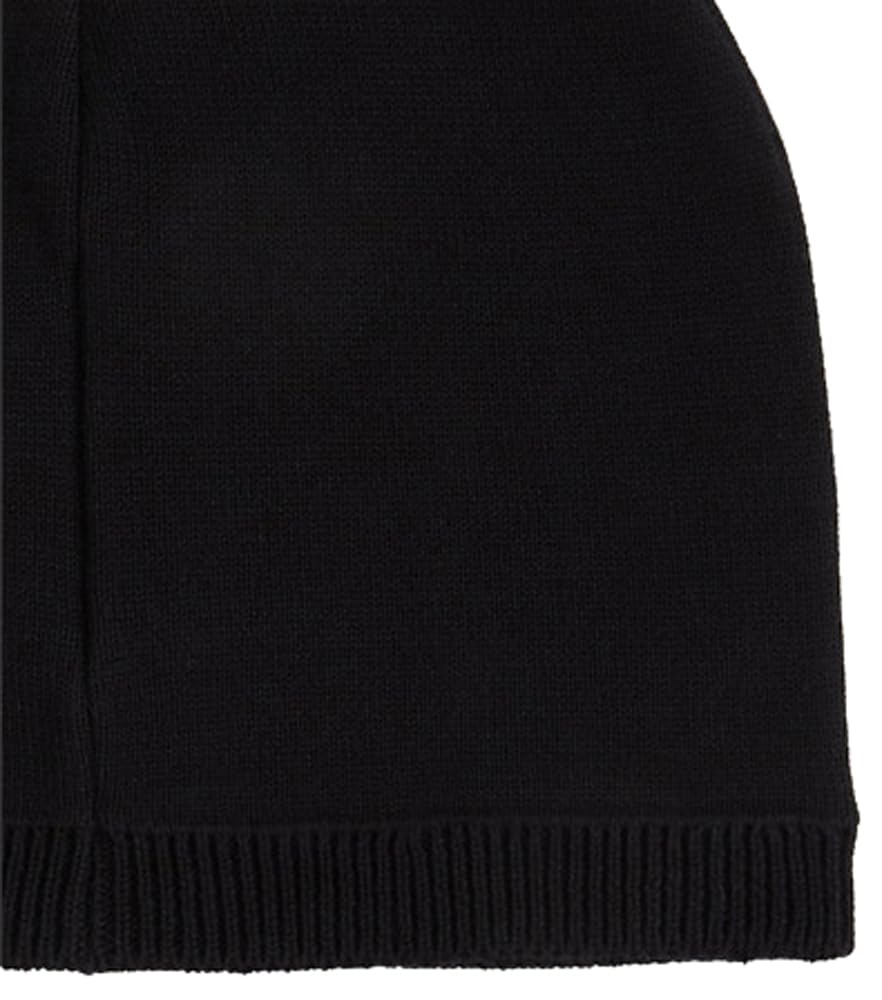Karl Lagerfeld Jeans, Damskie, Czapka Z Logo Jednorazowym, Czarny, One size