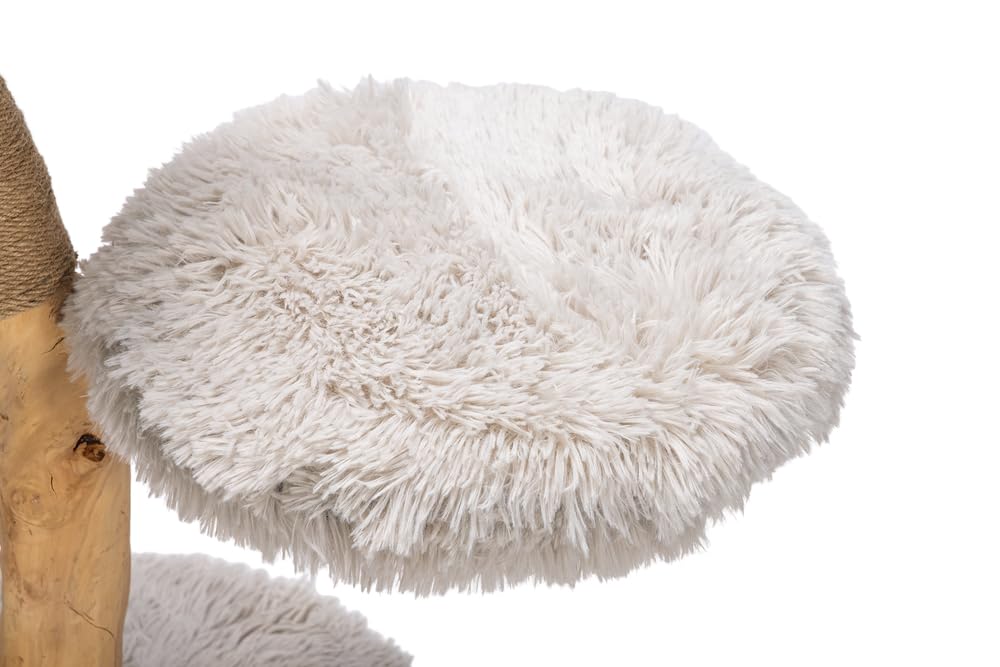 KARLIE K DBL RASCADOR Mueble DE Madera ZOR 50X50X72-82 CM Natur