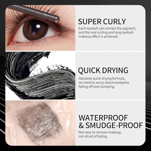 Mascara For Older Women 60 Plus,telescopic mascara,Volume And Length,Tubing,Waterproof Makeup,Trending Tiktok Items - Image 4