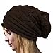 Cap ,BeautyVan Winter Fashion Crochet Hat Wool Knit Beanie Warm Caps (Coffee)