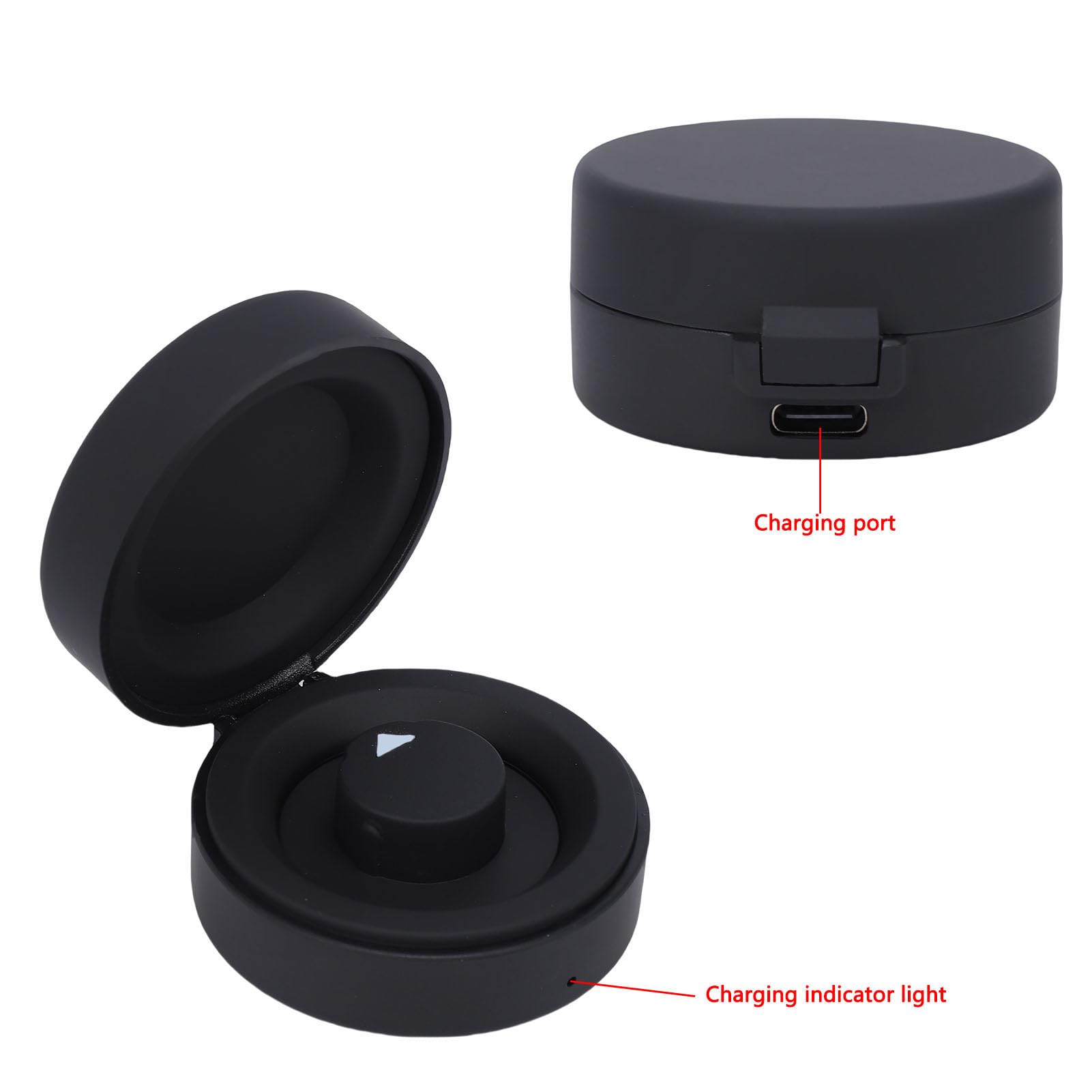 Diyeeni Custodia di Ricarica Magnetica Smart Ring, per OuraRing 4 Fitness Ring, Piccolo Caricabatterie Portatile con Cavo di Tipo C per Ring4 Ceramic, Batteria da 70 MAh (8)