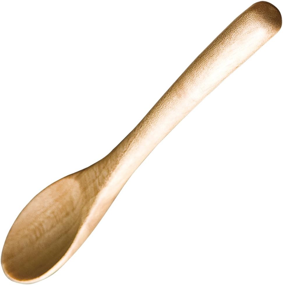 Yamasita Craft 26014360 Wooden Oval Spoon, Made in Japan